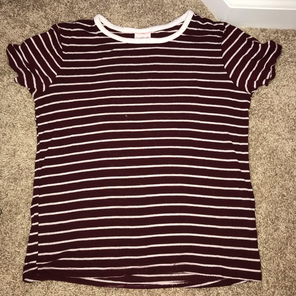 Red and White t shirt!